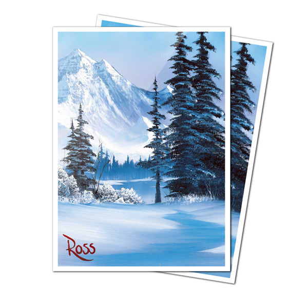 UltraPro Apex Sleeves: Bob Ross - Winter Paradise (105)