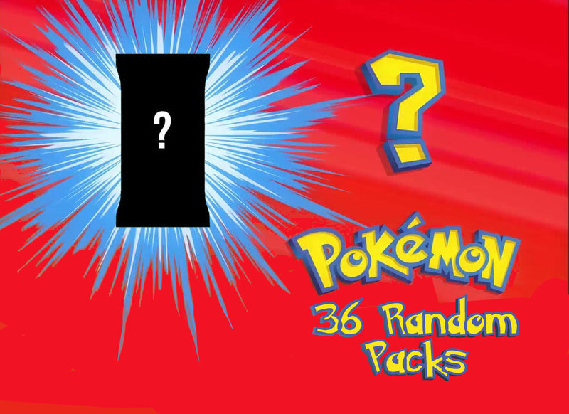 36 Booster Pack Mystery Pokemon Box