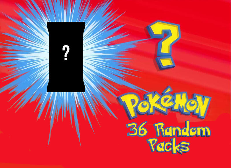 36 Booster Pack Mystery Pokemon Box 36 Booster Pack Mystery Pokemon Box