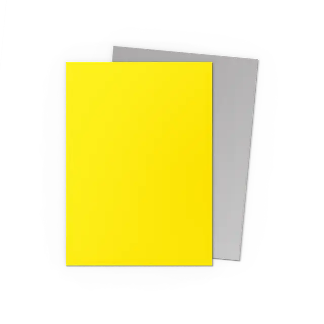 Dragon Shield Standard DUAL Matte Yellow & Silver