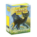 Dragon Shield Standard DUAL Matte Yellow & Silver