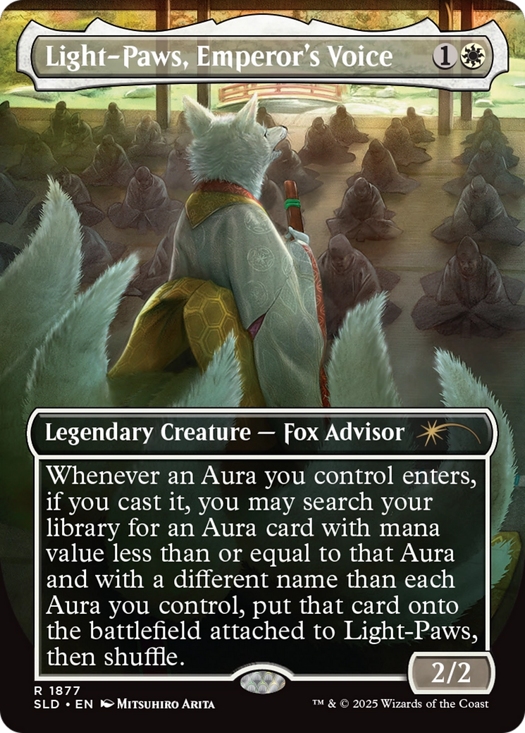 Light-Paws, Emperor's Voice [Secret Lair Drop] (Borderless)