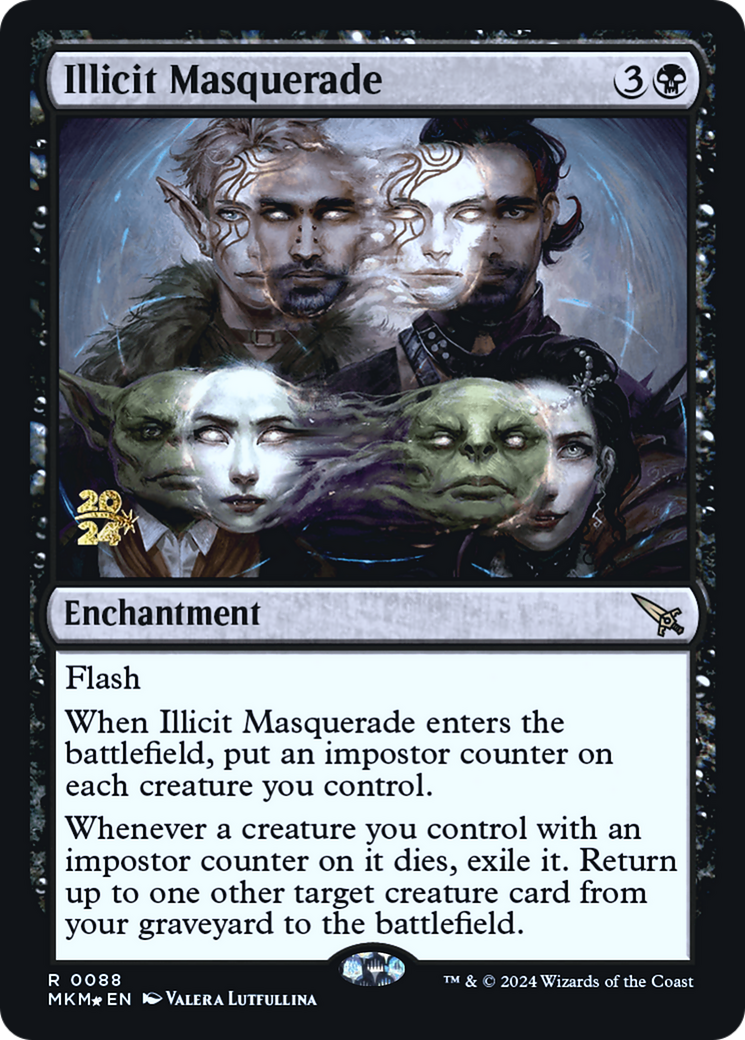 Illicit Masquerade [Murders at Karlov Manor Promos] Foil