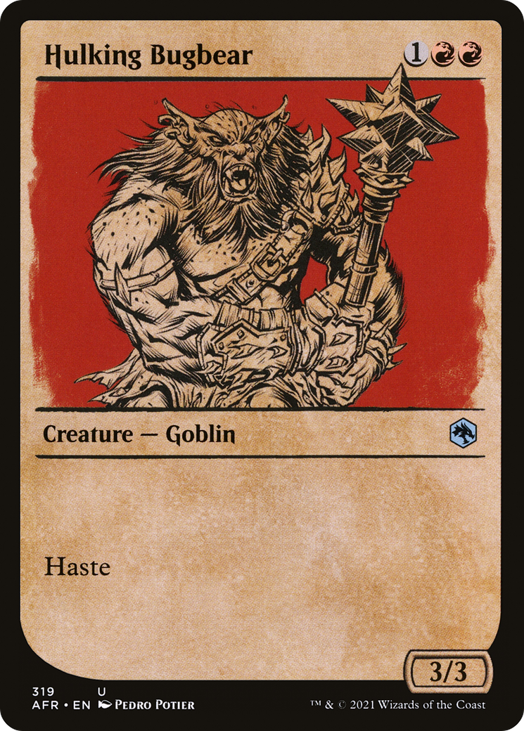 Hulking Bugbear (Showcase): (Showcase) [Adventures in the Forgotten Realms]