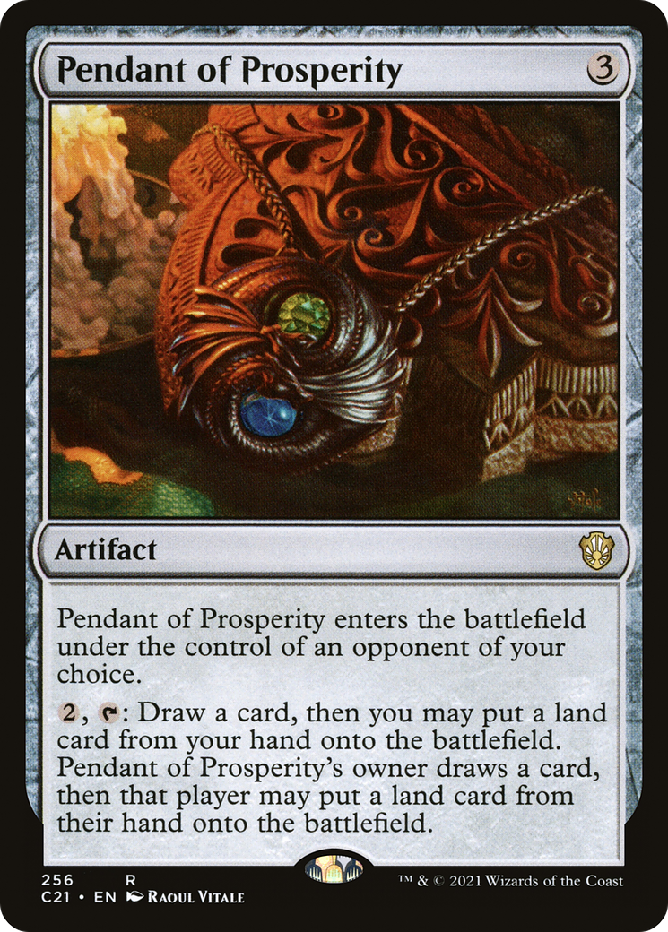 Pendant of Prosperity [Commander 2021]