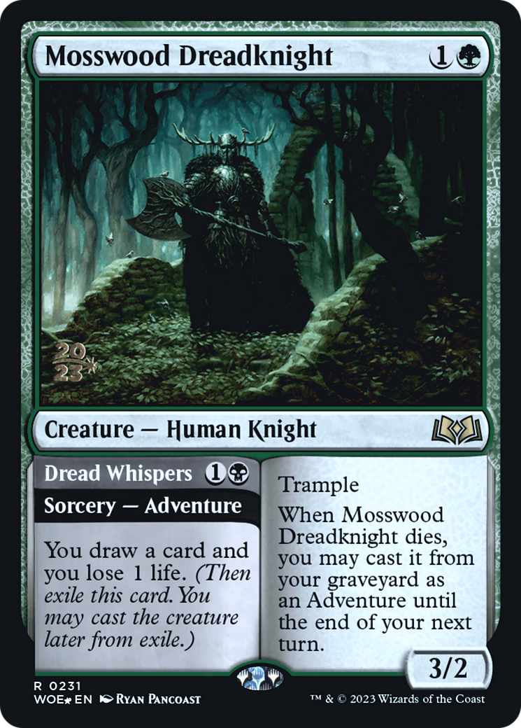 Mosswood Dreadknight - [Wilds of Eldraine Promos] Foil