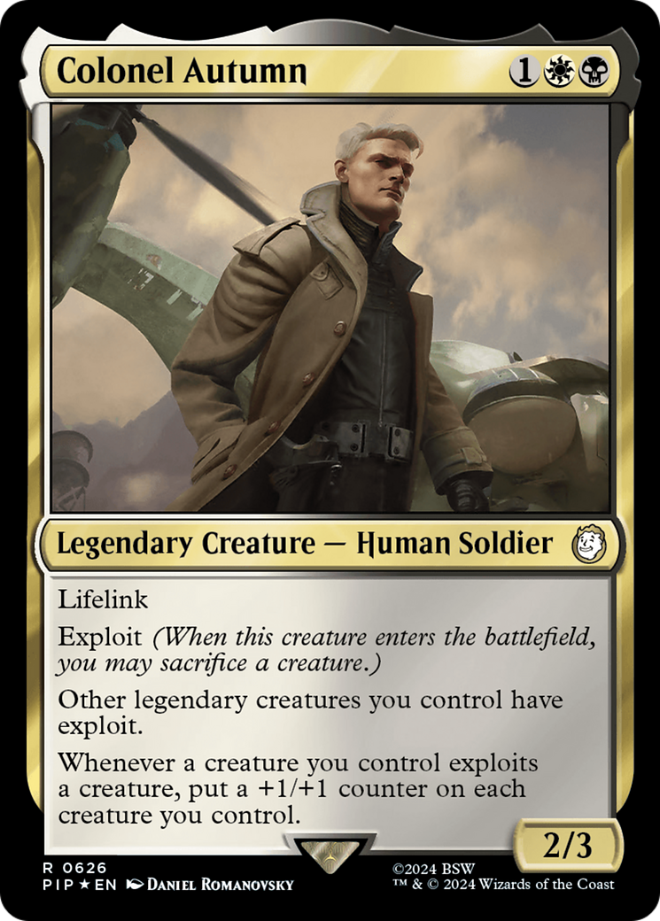 Colonel Autumn (Surge Foil) [Fallout] Foil