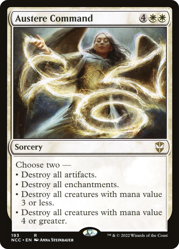 Austere Command - New Capenna Commander