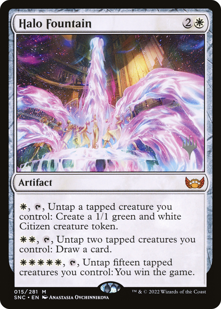 Halo Fountain [Streets of New Capenna Promos]