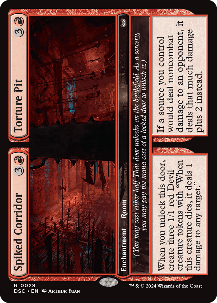 Spiked Corridor // Torture Pit [Duskmourn: House of Horror Commander]