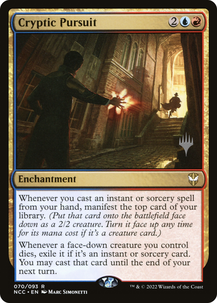 Cryptic Pursuit [New Capenna Commander Promos] Foil
