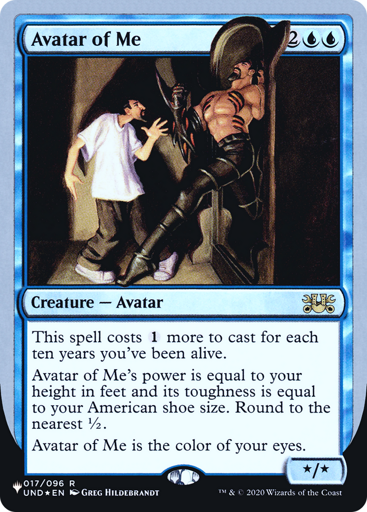 Avatar of Me - The List (Unfinity Foil Edition) Foil