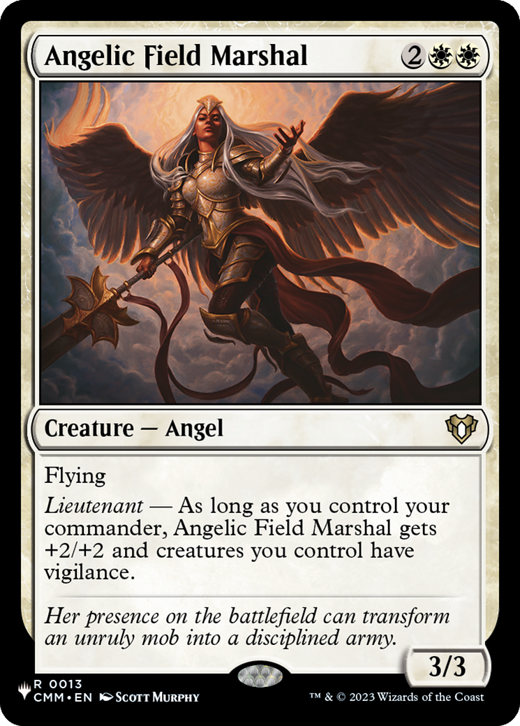 Angelic Field Marshal - The List Foil