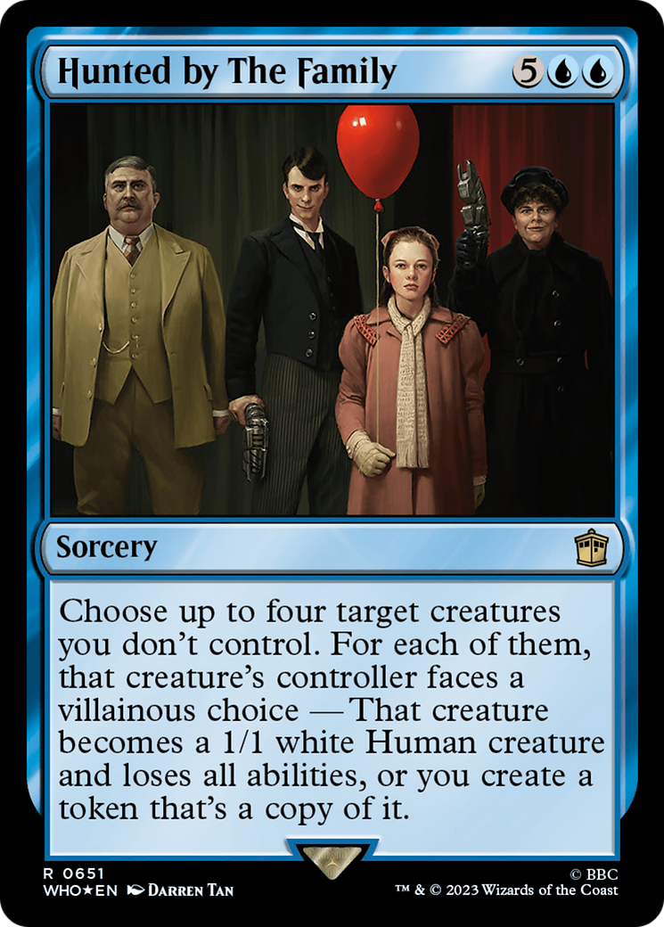 Hunted by The Family (Surge Foil) [Doctor Who] Foil
