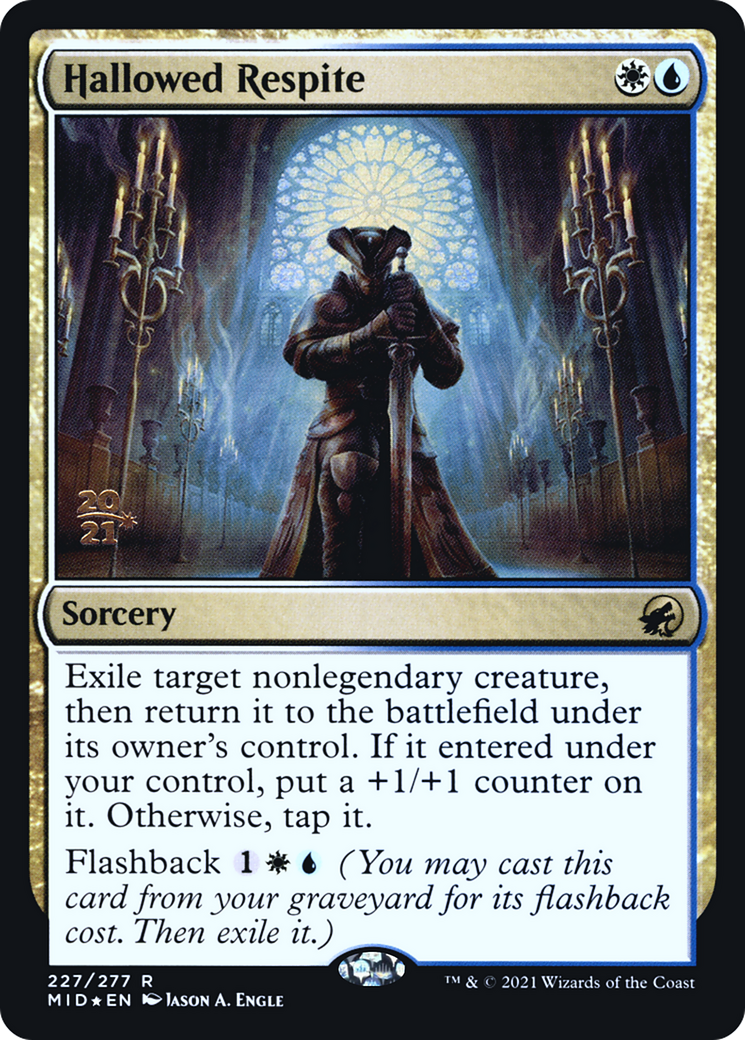 Hallowed Respite [Innistrad: Midnight Hunt Promos] Foil