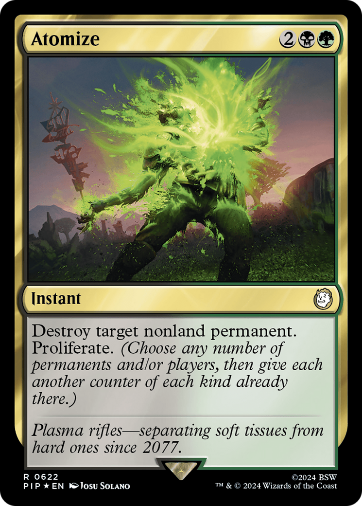 Atomize (Surge Foil) - Fallout Foil