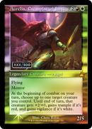 Aurelia, Exemplar of Justice (Retro Frame) (Serial Numbered) - Ravnica Remastered Foil