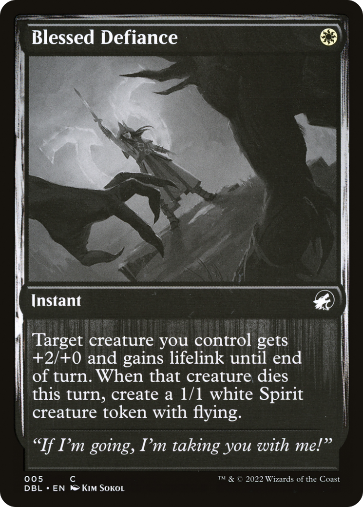 Blessed Defiance - Innistrad: Double Feature