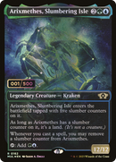Arixmethes, Slumbering Isle (Serial Numbered) - Multiverse Legends: (Showcase) Foil