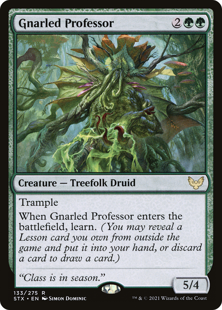 Gnarled Professor [Strixhaven: School of Mages]
