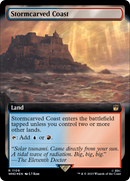 Stormcarved Coast (Extended Art) (Surge Foil) - [Doctor Who]: (Extended Art) Foil
