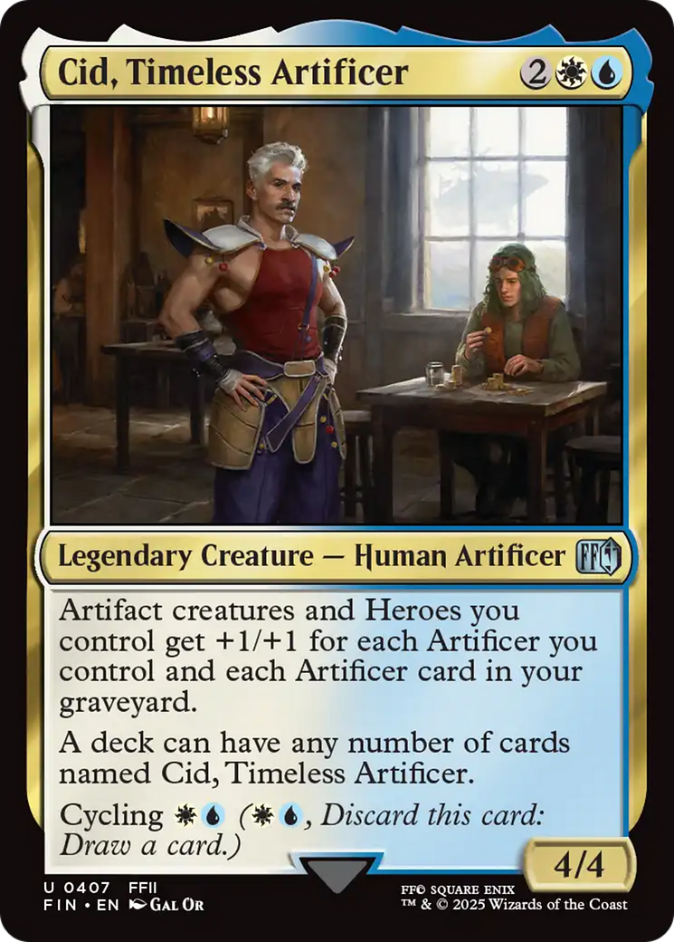 Cid, Timeless Artificer - FINAL FANTASY