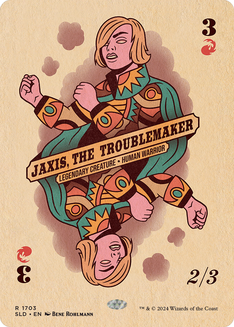 Jaxis, the Troublemaker [Secret Lair Drop] (Borderless)