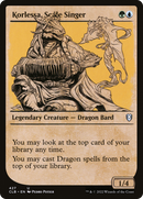 Korlessa, Scale Singer (Showcase) [Commander Legends: Battle for Baldur's Gate]