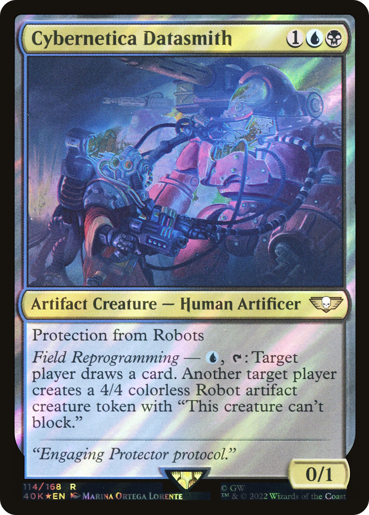Cybernetica Datasmith (Surge Foil) [Warhammer 40,000 Commander] Foil