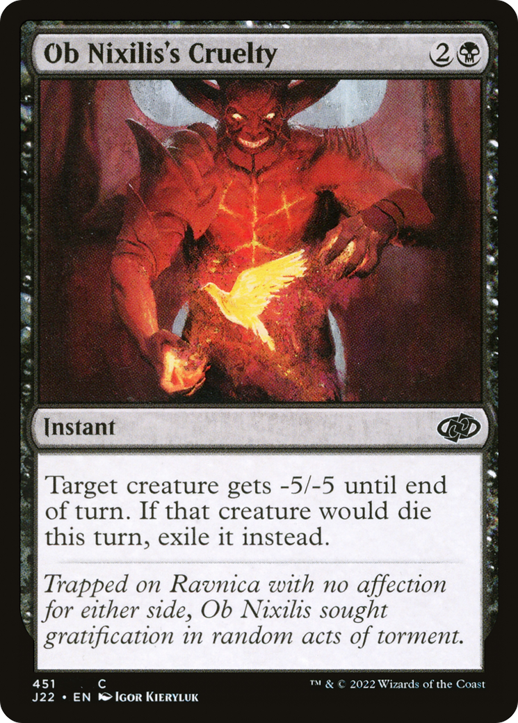 Ob Nixilis's Cruelty - [Jumpstart 2022]