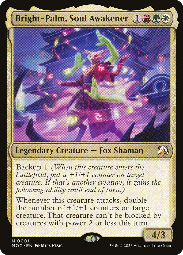 Bright-Palm, Soul Awakener - [March of the Machine Commander]