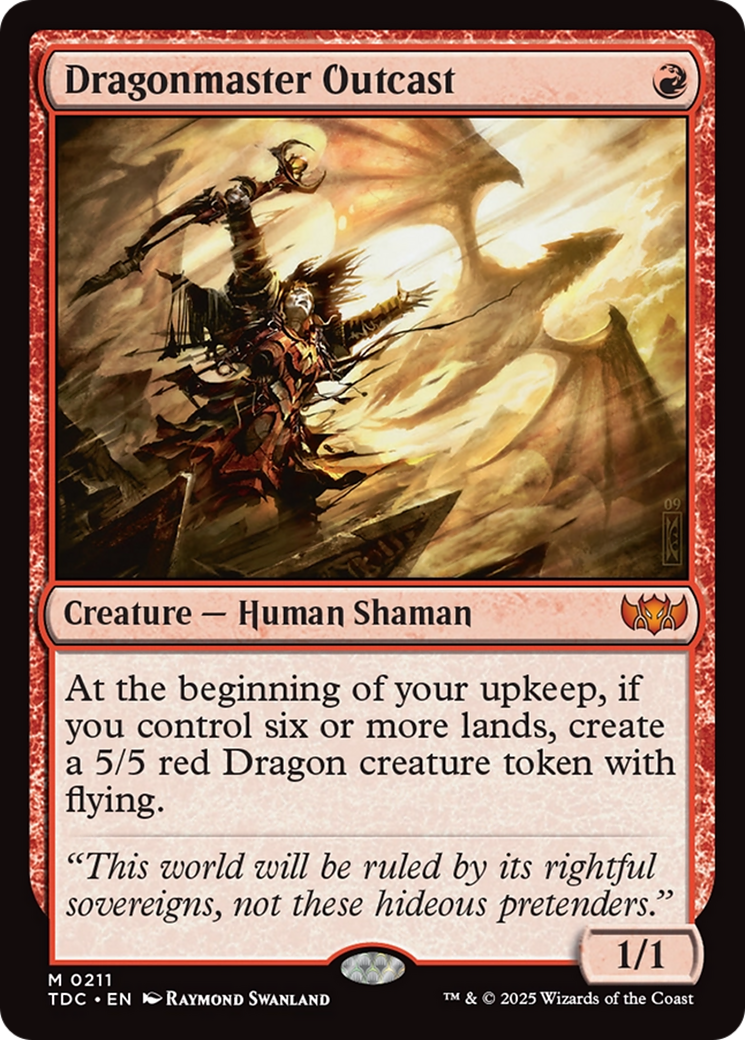 Dragonmaster Outcast [Commander: Tarkir: Dragonstorm]