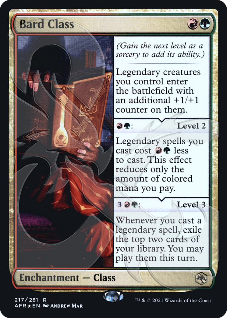 Bard Class - Adventures in the Forgotten Realms Promos Foil