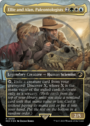 Ellie and Alan, Paleontologists (Borderless) (Emblem) [Jurassic World Collection] Foil