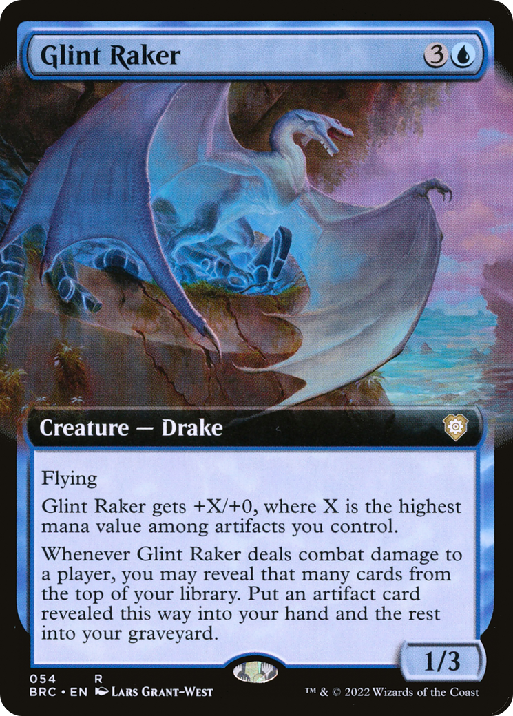 Glint Raker (Extended Art): (Extended Art) [The Brothers' War Commander]