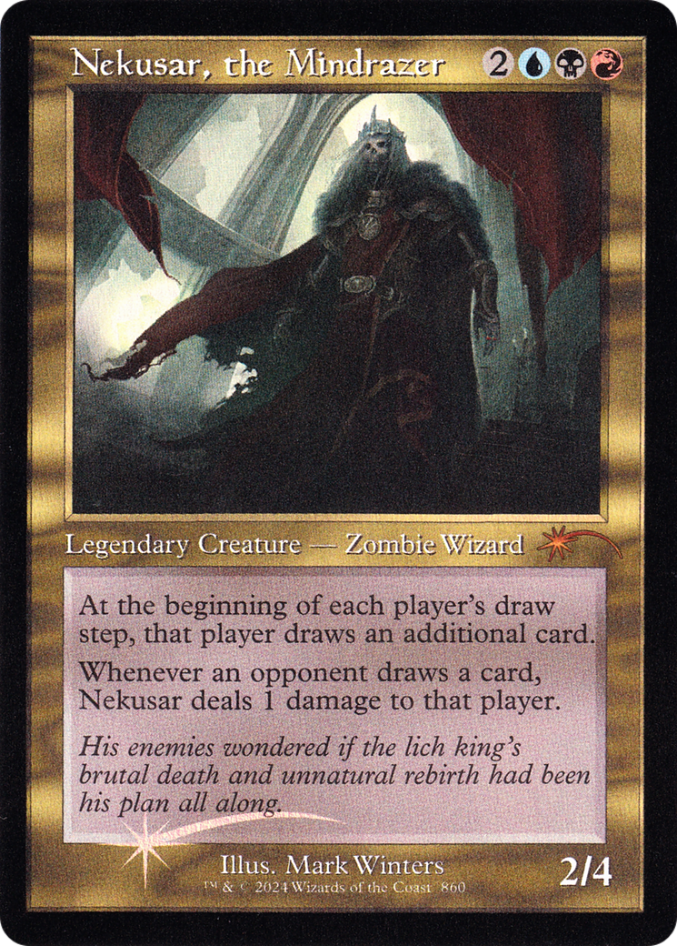 Nekusar, the Mindrazer (Retro Frame) [Secret Lair Drop Series]