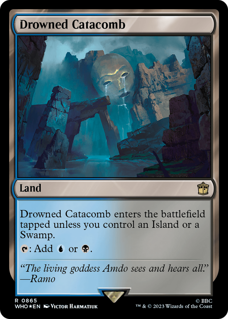 Drowned Catacomb (Surge Foil) [Doctor Who] Foil