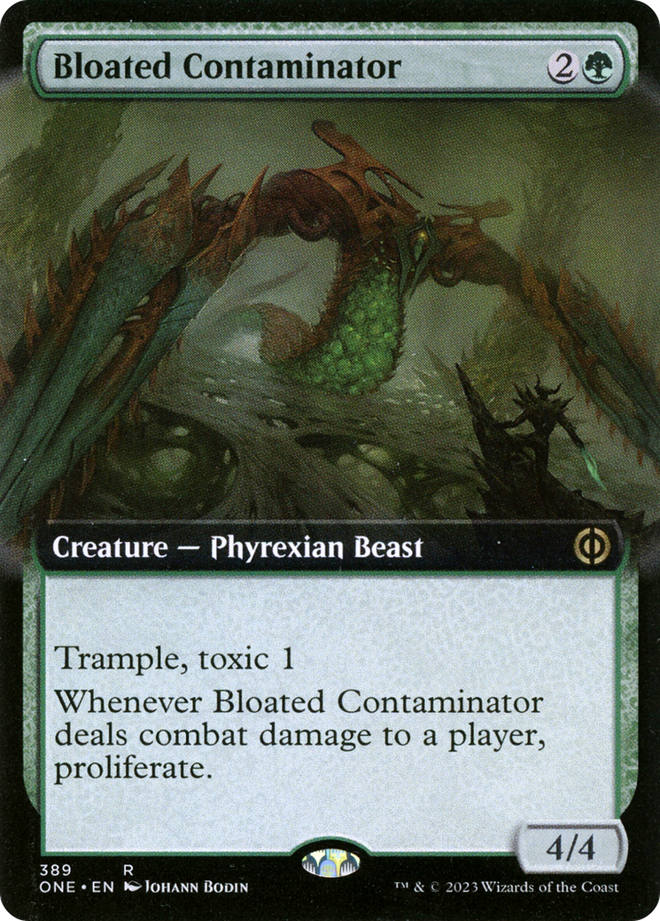 Bloated Contaminator (Extended Art) - Phyrexia: All Will Be One: (Extended Art)