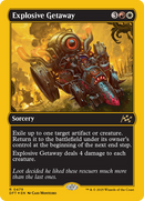 Explosive Getaway (First-Place Foil) [Aetherdrift] Foil