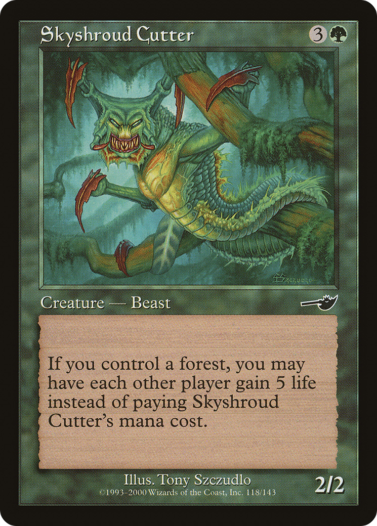 Skyshroud Cutter - [Nemesis]