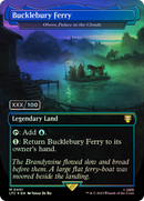 Bucklebury Ferry - Oboro, Palace in the Clouds (Serial Numbered) - Tales of Middle-earth Commander / Bucklebury Ferry (Borderless) Foil