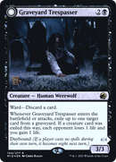 Graveyard Trespasser: (Double Faced Transform) [Innistrad: Midnight Hunt Promos] Foil