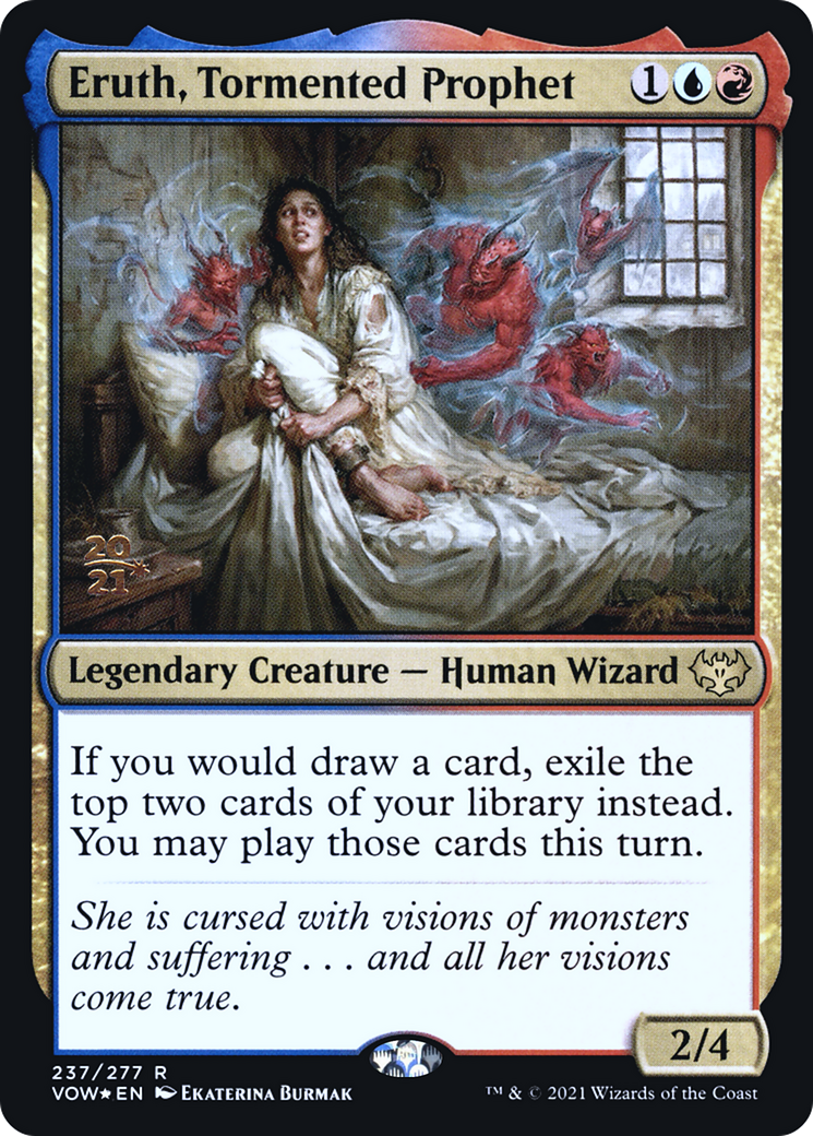 Eruth, Tormented Prophet [Innistrad: Crimson Vow Promos] Foil