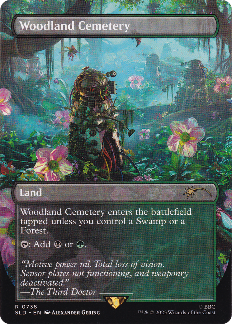 Woodland Cemetery [Secret Lair Drop] (Borderless)