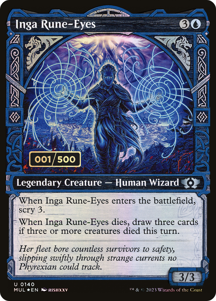 Inga Rune-Eyes (Serial Numbered): (Showcase) [Multiverse Legends] Foil