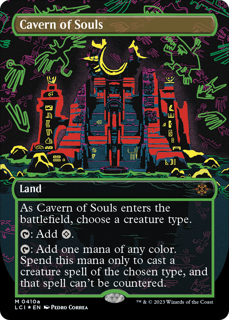 Cavern of Souls (0410a) (Borderless) - The Lost Caverns of Ixalan Foil