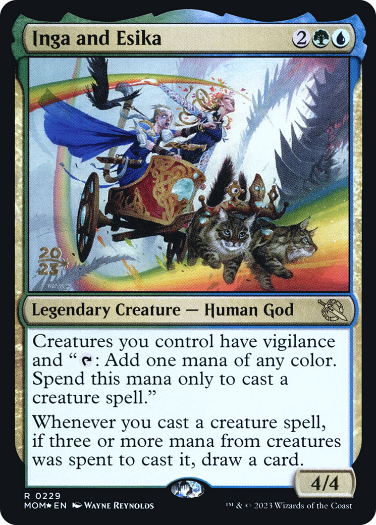 Inga and Esika [March of the Machine Promos] Foil