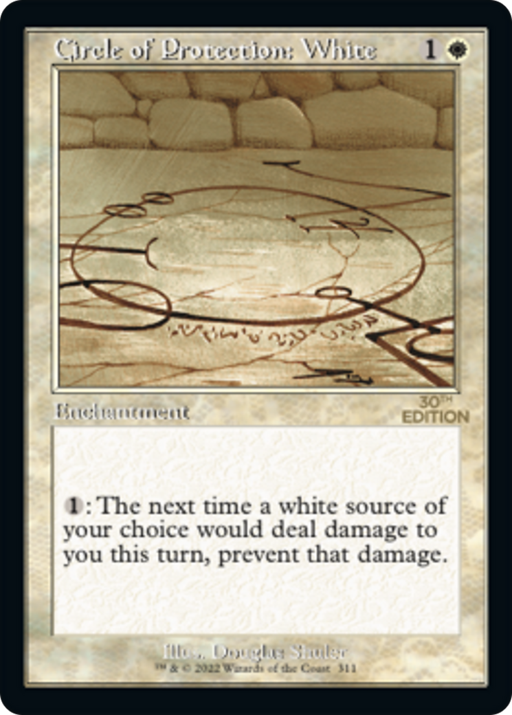 Circle of Protection: White (Retro Frame) [30th Anniversary Edition]