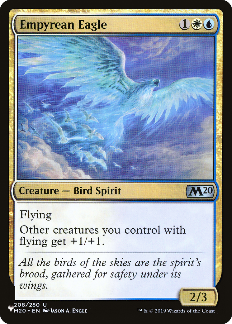 Empyrean Eagle - The List
