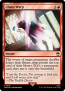 Chaos Warp (Surge Foil) - Doctor Who Foil